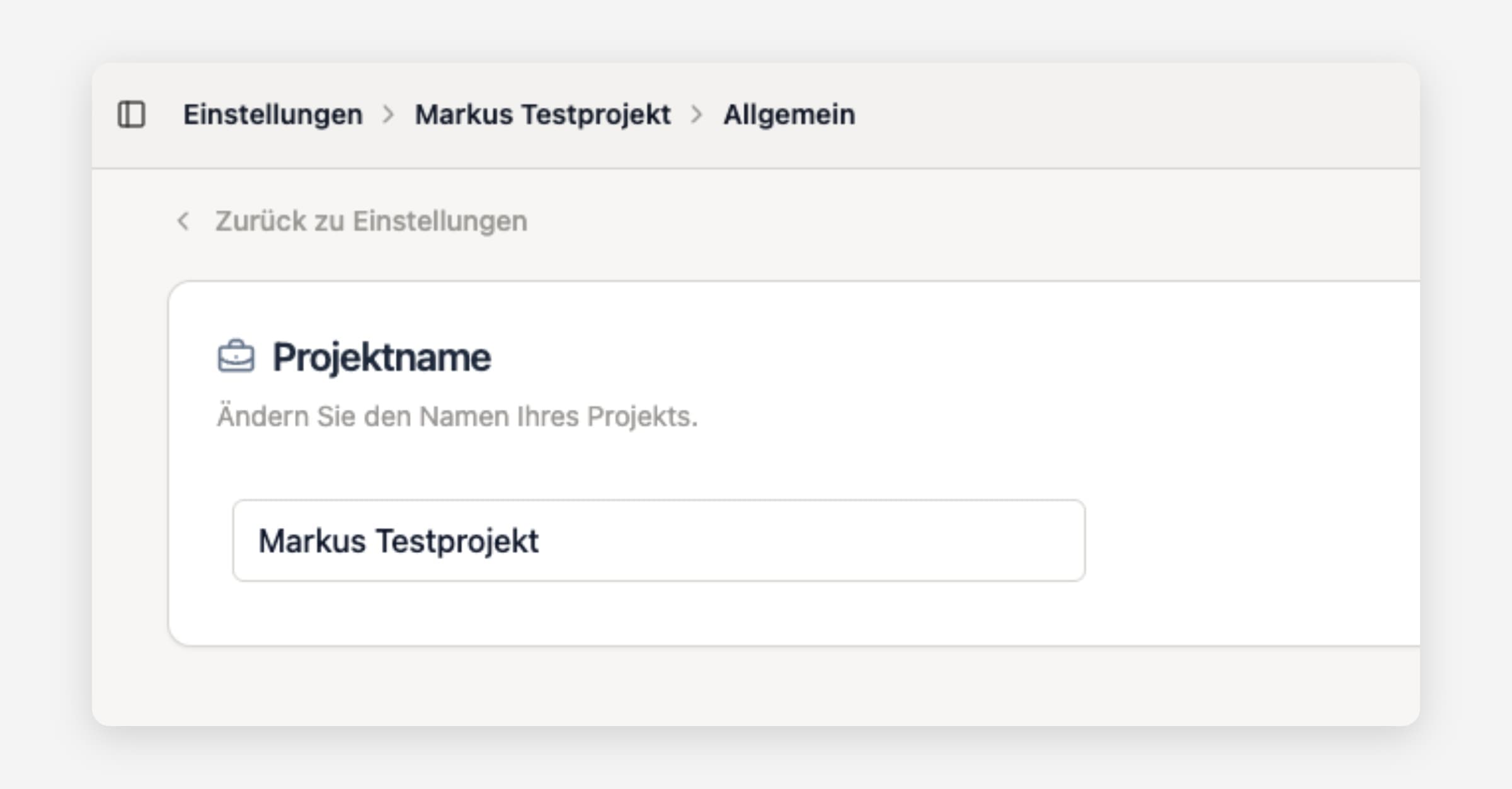 Allgemein