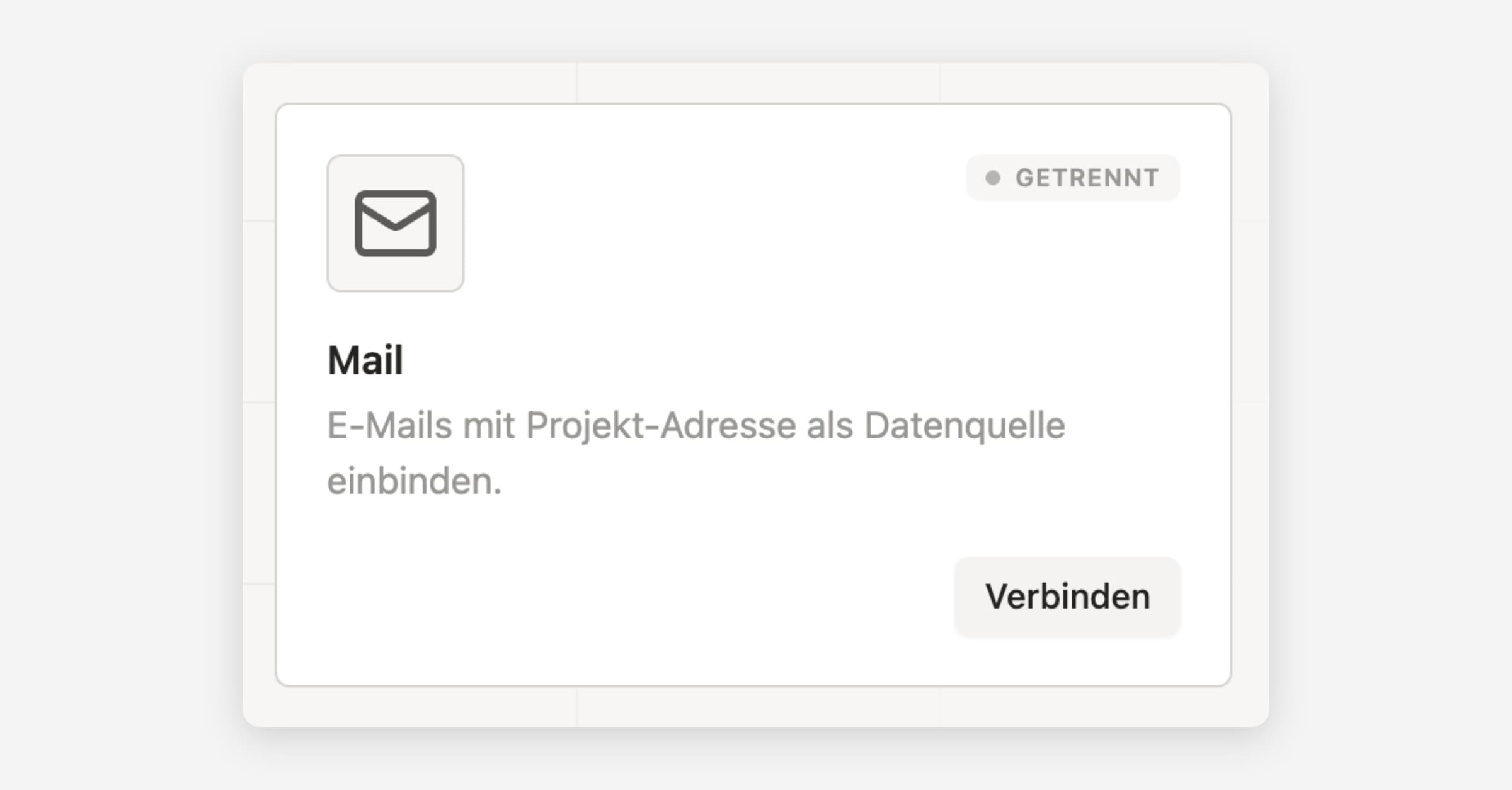 Mail-Integration